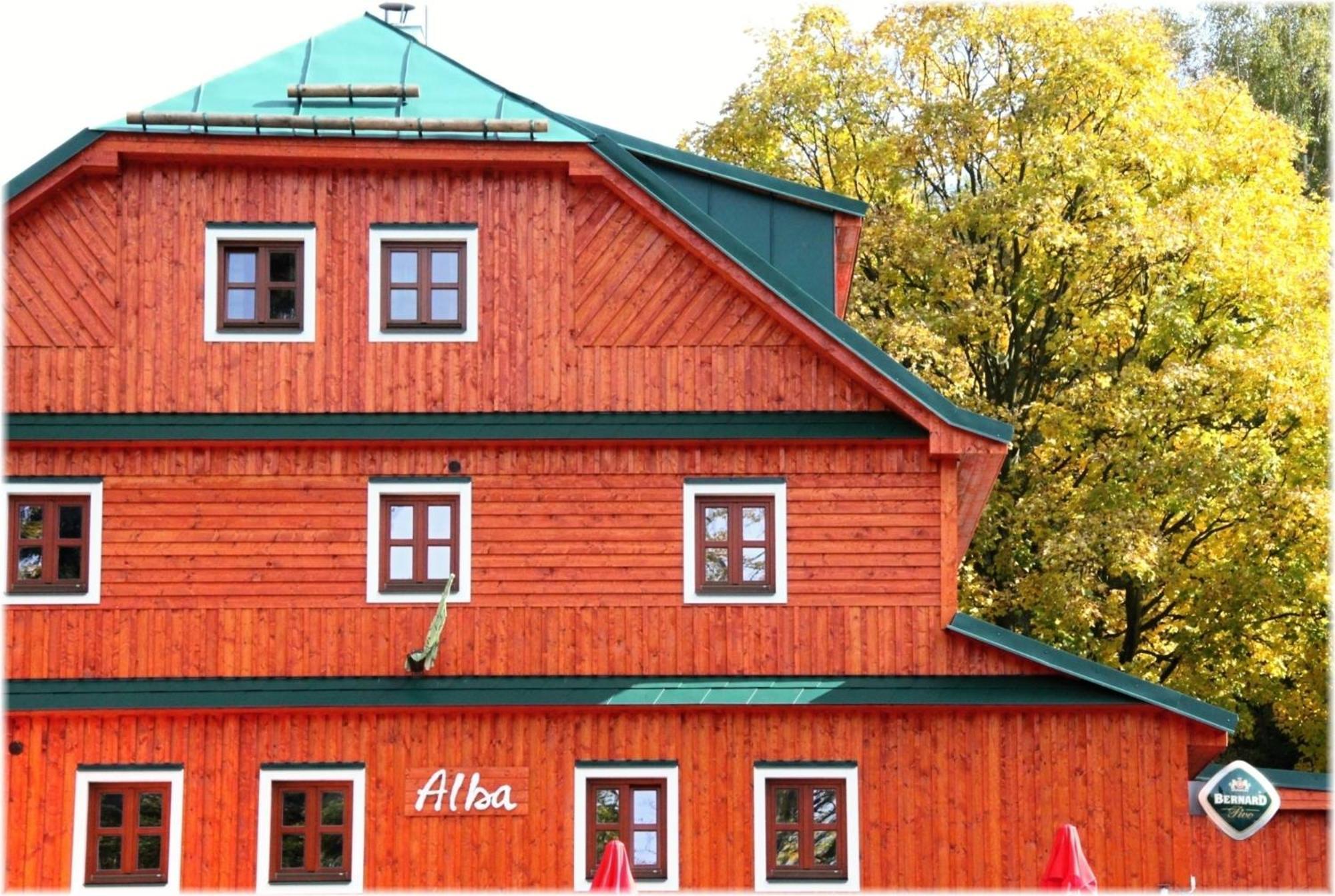 Hotel Alba Destne v Orlickych horach Exterior foto